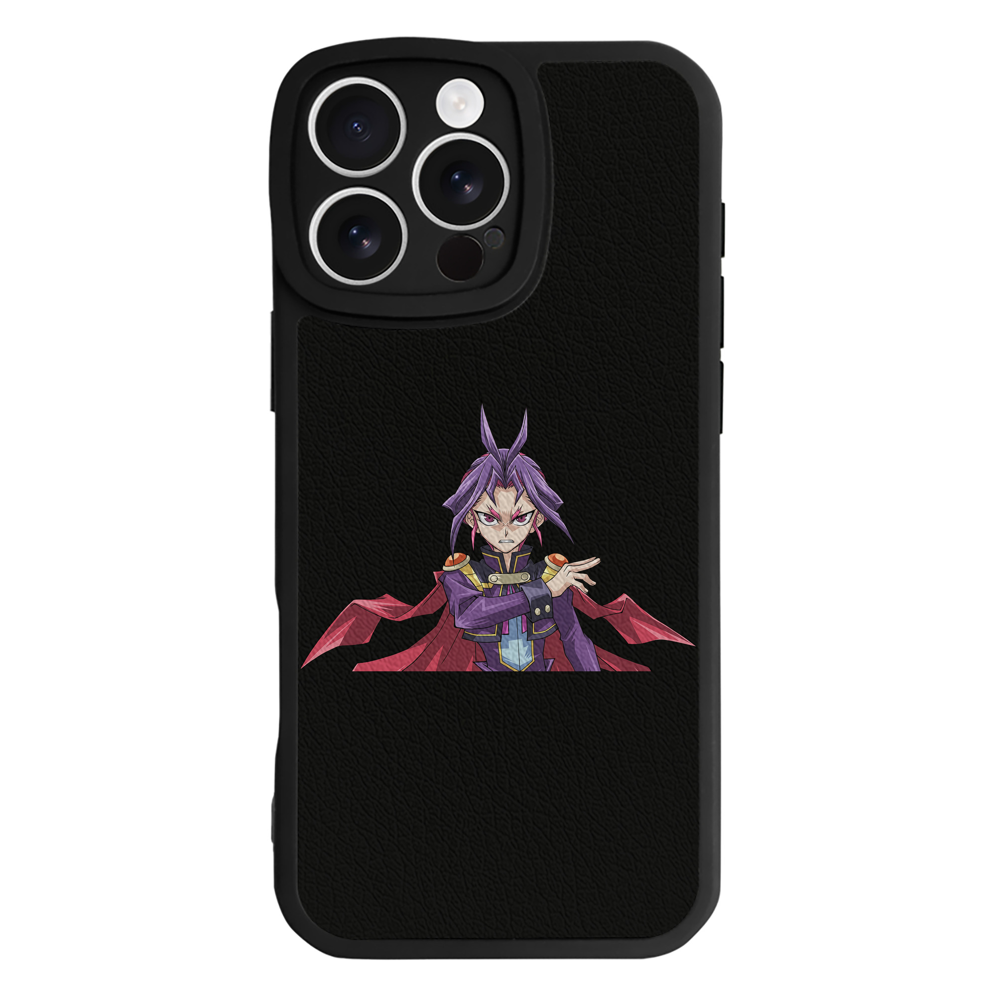 遊☆戯☆王 Yu-Gi-Oh! 【iPhone 16シリーズ対応】シリコンスマホケース（レザー調） 材質：シリコン